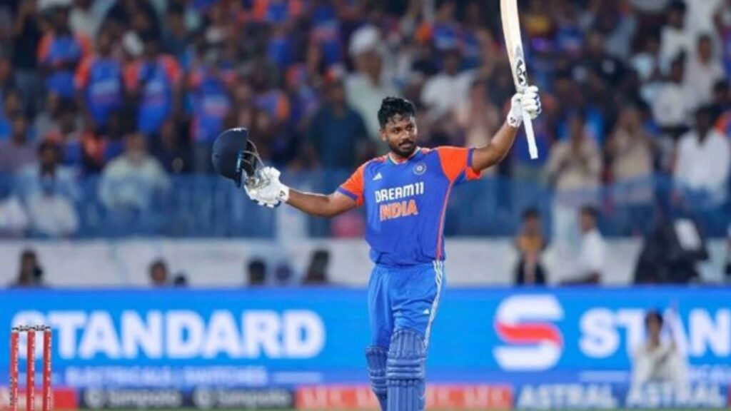 Sanju Samson second century in t20s vs south africa