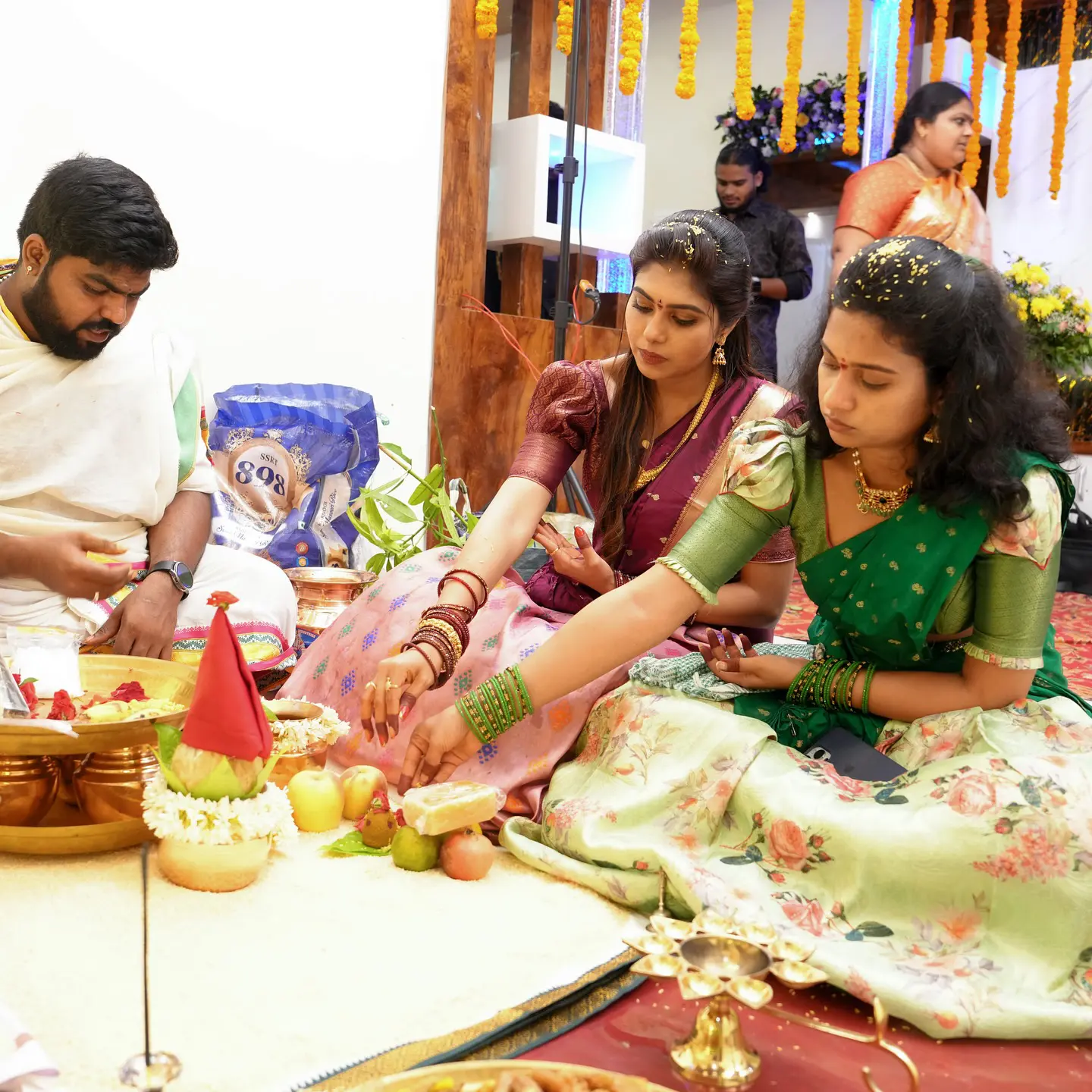 Jabardasth Satya Sri House Warming Event Photos