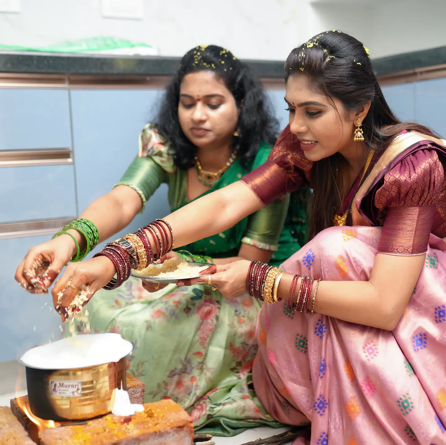 Jabardasth Satya Sri House Warming Event Photos