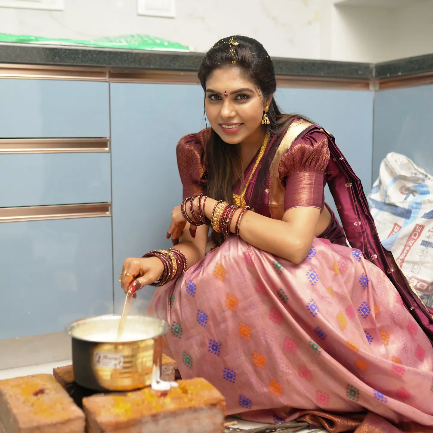 Jabardasth Satya Sri House Warming Event Photos