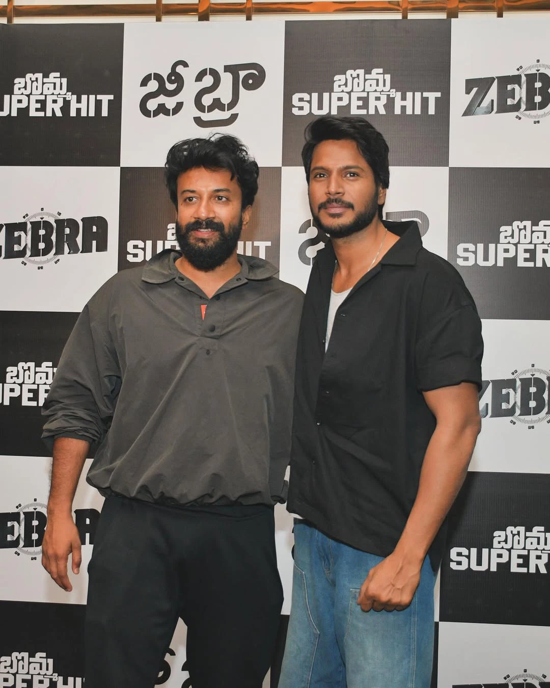 Young Heros and Directors at Satyadev Zebra Movie Show