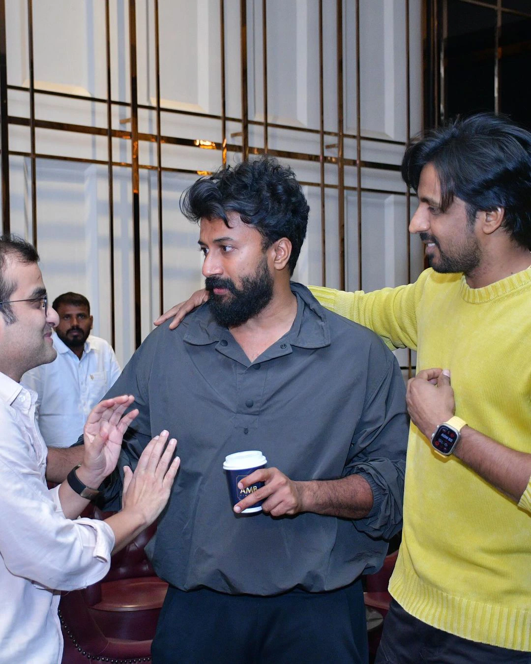 Young Heros and Directors at Satyadev Zebra Movie Show
