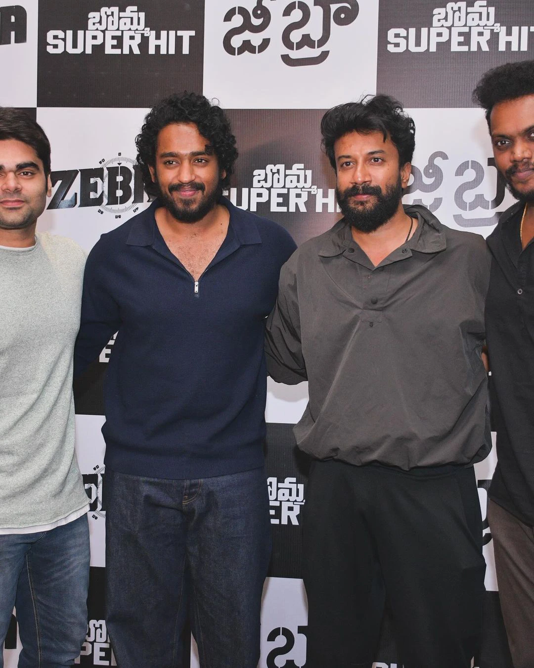 Young Heros and Directors at Satyadev Zebra Movie Show