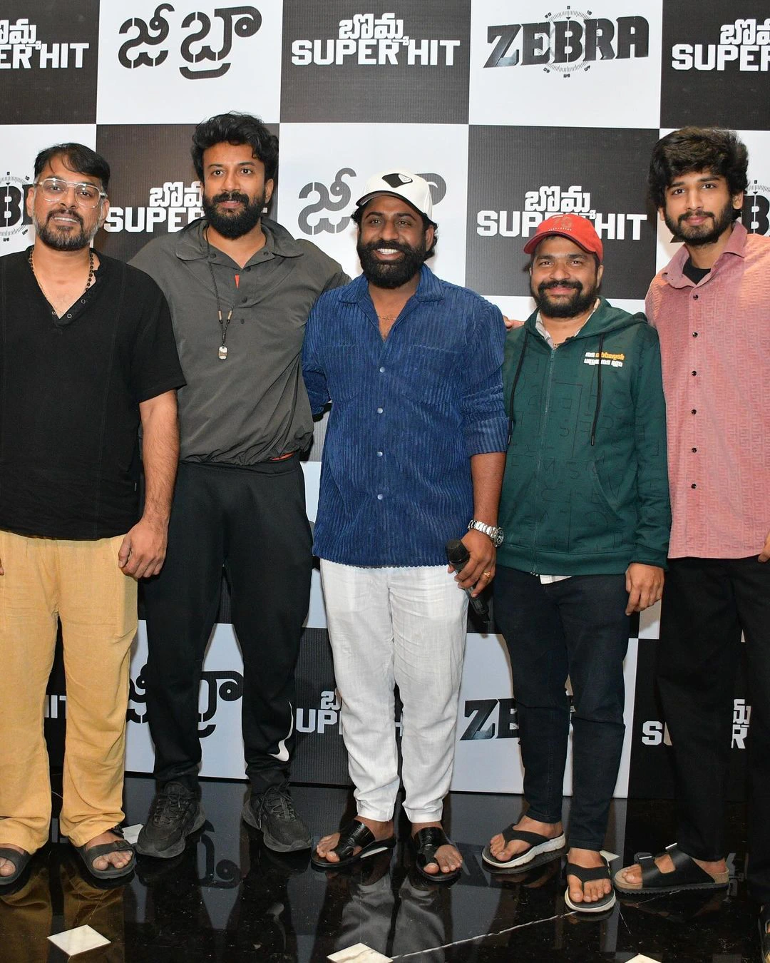 Young Heros and Directors at Satyadev Zebra Movie Show