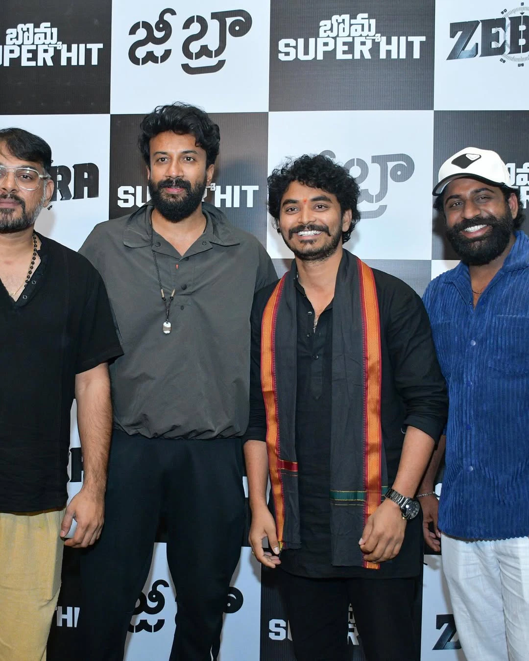 Young Heros and Directors at Satyadev Zebra Movie Show