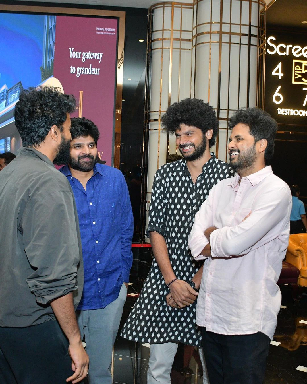 Young Heros and Directors at Satyadev Zebra Movie Show