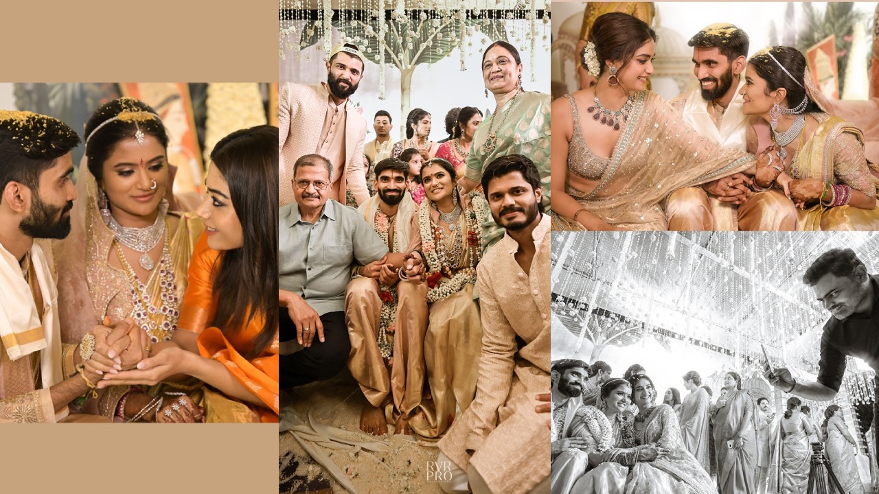 Shravya – Srikanth Wedding : ఆర్జీవీ మేనకోడలు పెళ్లి బ్యడ్మింటన్ ప్లేయర్‌తో.. సందడి చేసిన సెలబ్రిటీలు.. ఫోటోలు చూసారా?