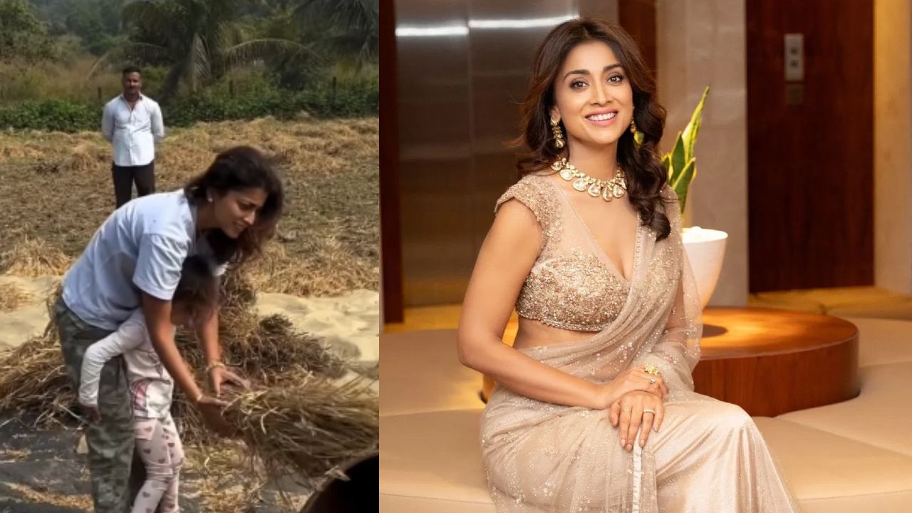 Shriya Saran : కూతురితో కలిసి పొలంలో వరి నూర్పిడి చేస్తున్న శ్రియా శరణ్.. వీడియో చూసారా.. Shriya Saran : కూతురితో కలిసి పొలంలో వరి నూర్పిడి చేస్తున్న శ్రియా శరణ్.. వీడియో చూసారా..
