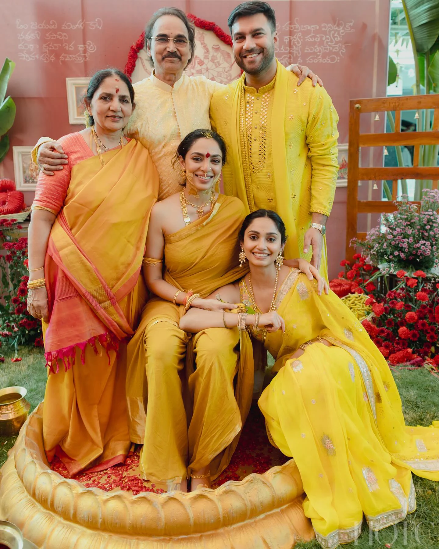 Sobhita Dhulipala Haldi Ceremony Photos