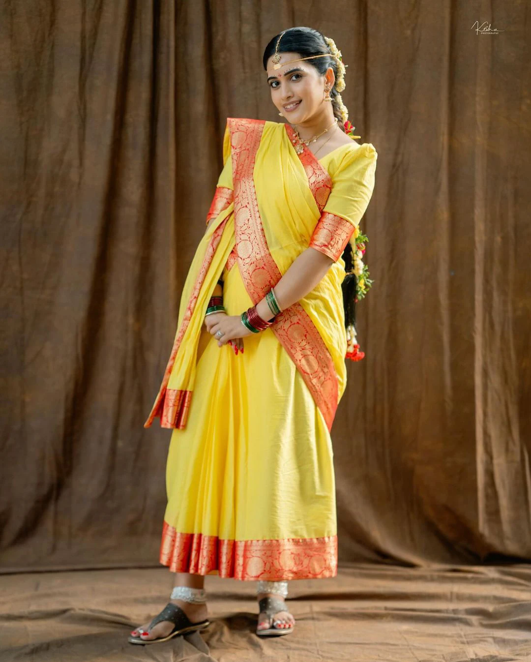 Sravanthi Chokarapu Turned as beautiful Bride
