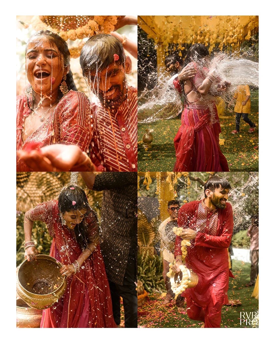 Srikanth Kidambi Shravya Varma Haldi Ceremony Photos