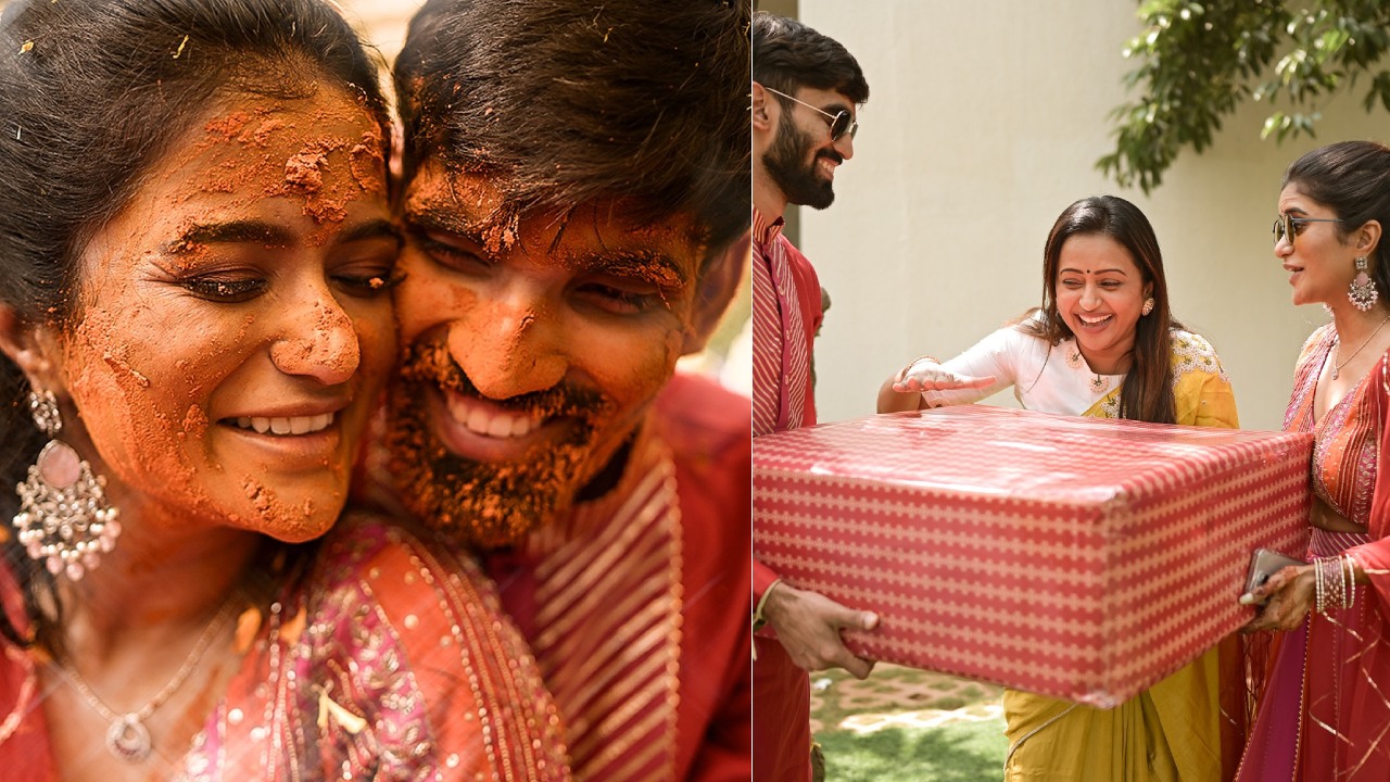 Srikanth Kidambi – Shravya Varma : బ్యాడ్మింటన్ ప్లేయర్ కిదాంబి శ్రీకాంత్ తో శ్రావ్య వర్మ పెళ్లి.. హల్దీ ఫోటోలు వైరల్..