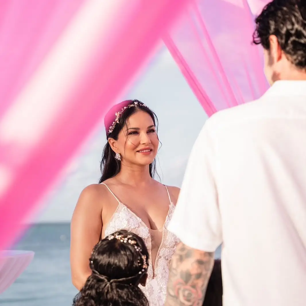 Sunny Leone Married her Husband Daniel Weber Second Time