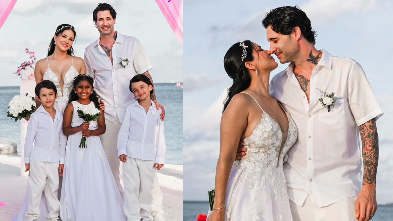 Sunny Leone : భర్తని రెండో సారి పెళ్లి చేసుకున్న సన్నీ లియోన్.. మాల్దీవ్స్ లో పిల్లల సమక్షంలో పెళ్లి.. Sunny Leone : భర్తని రెండో సారి పెళ్లి చేసుకున్న సన్నీ లియోన్.. మాల్దీవ్స్ లో పిల్లల సమక్షంలో పెళ్లి..