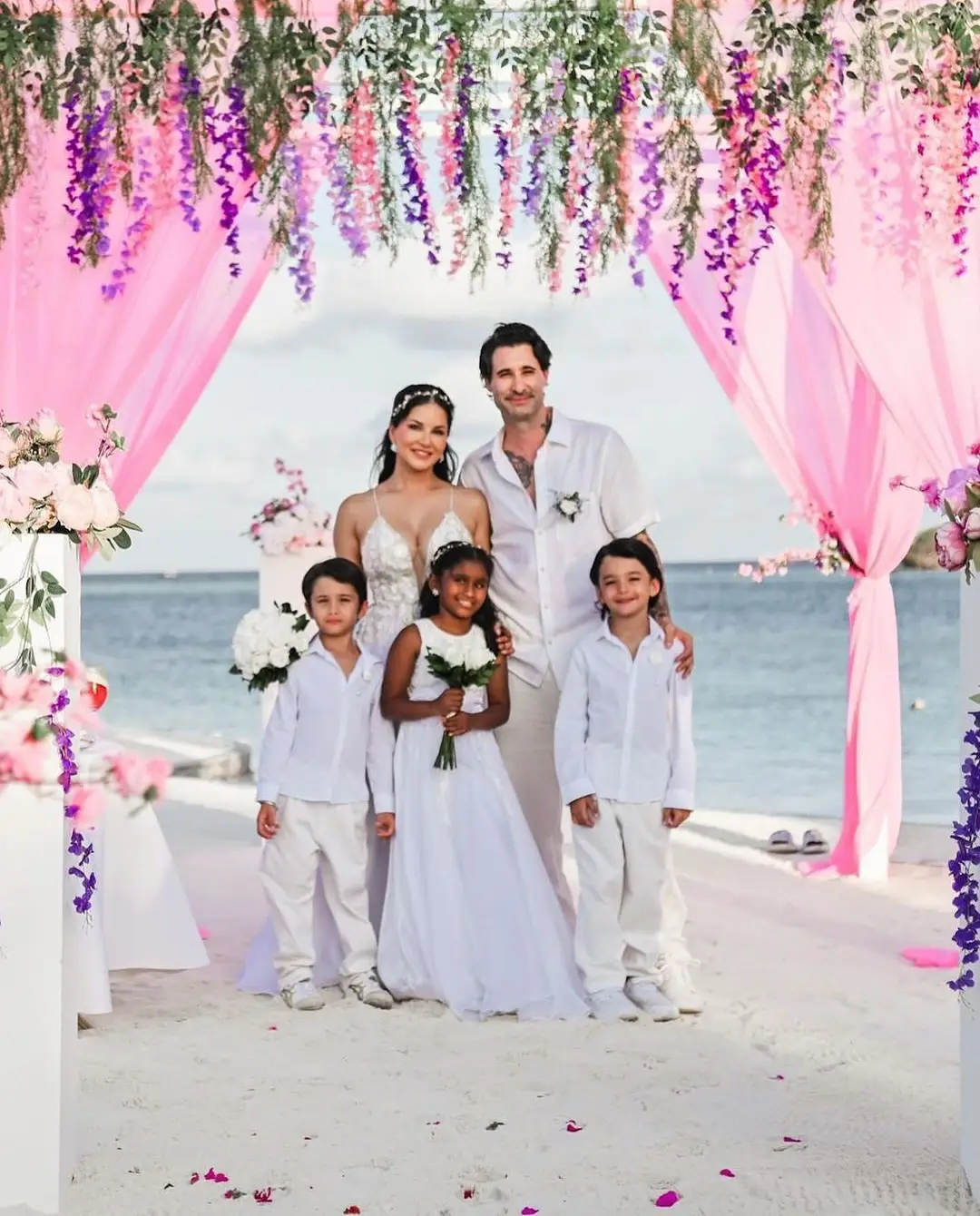 Sunny Leone Married her Husband Daniel Weber Second Time