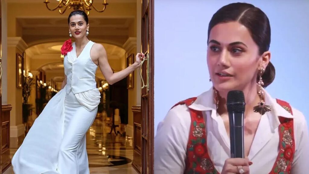 They take heroines who dont dominate the heroes Taapsee shocking comments