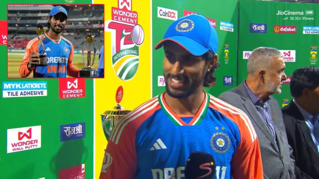 Tilak Varma Comments on scoring two centuries in South Africa