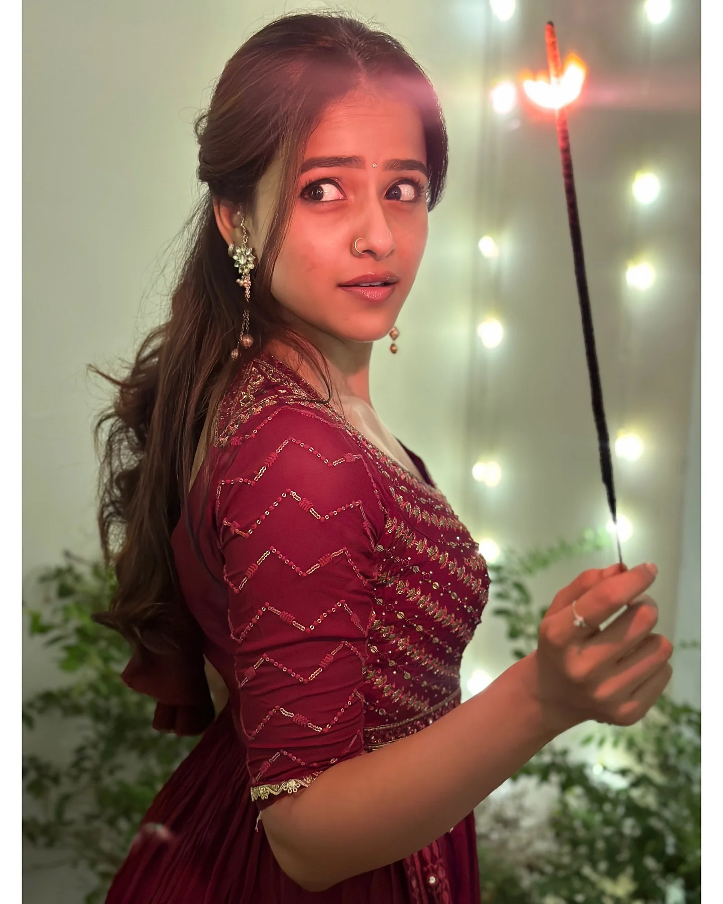 Vaishnavi Chaitanya Awesome Cute Looks for Diwali