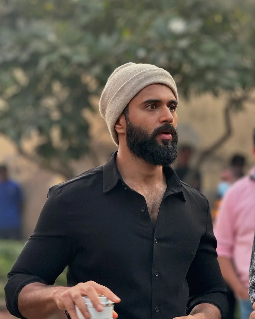 Vijay Deverakonda KFC Ad Shoot Photos
