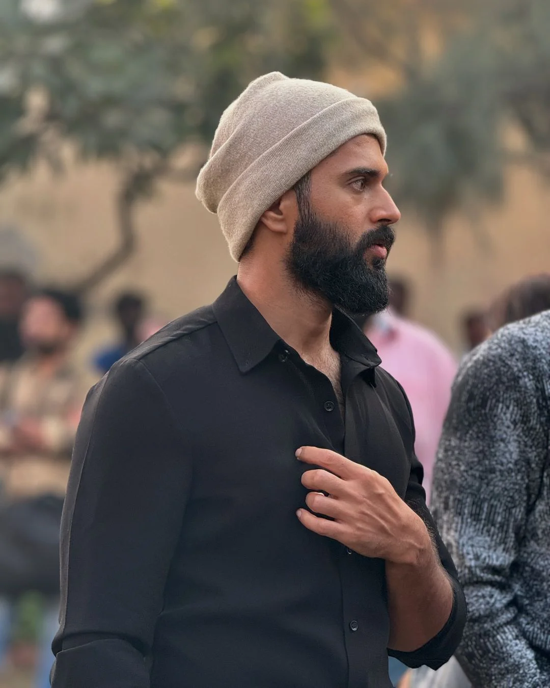 Vijay Deverakonda KFC Ad Shoot Photos