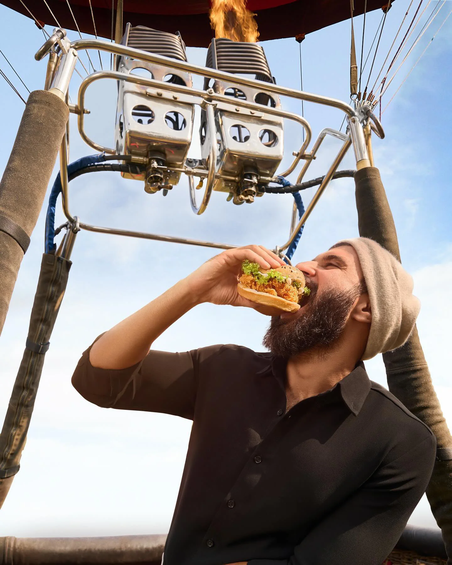 Vijay Deverakonda KFC Ad Shoot Photos