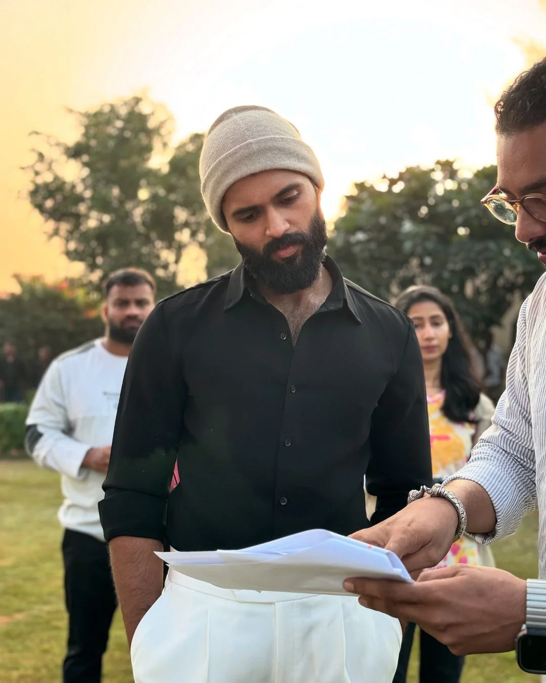 Vijay Deverakonda KFC Ad Shoot Photos