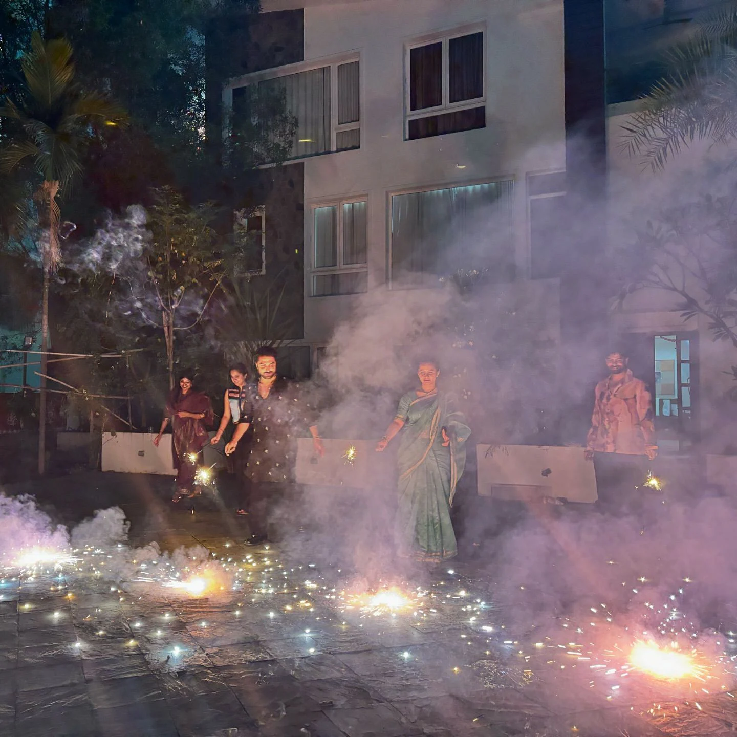 Vishwak Sen Diwali Celebrations with Family