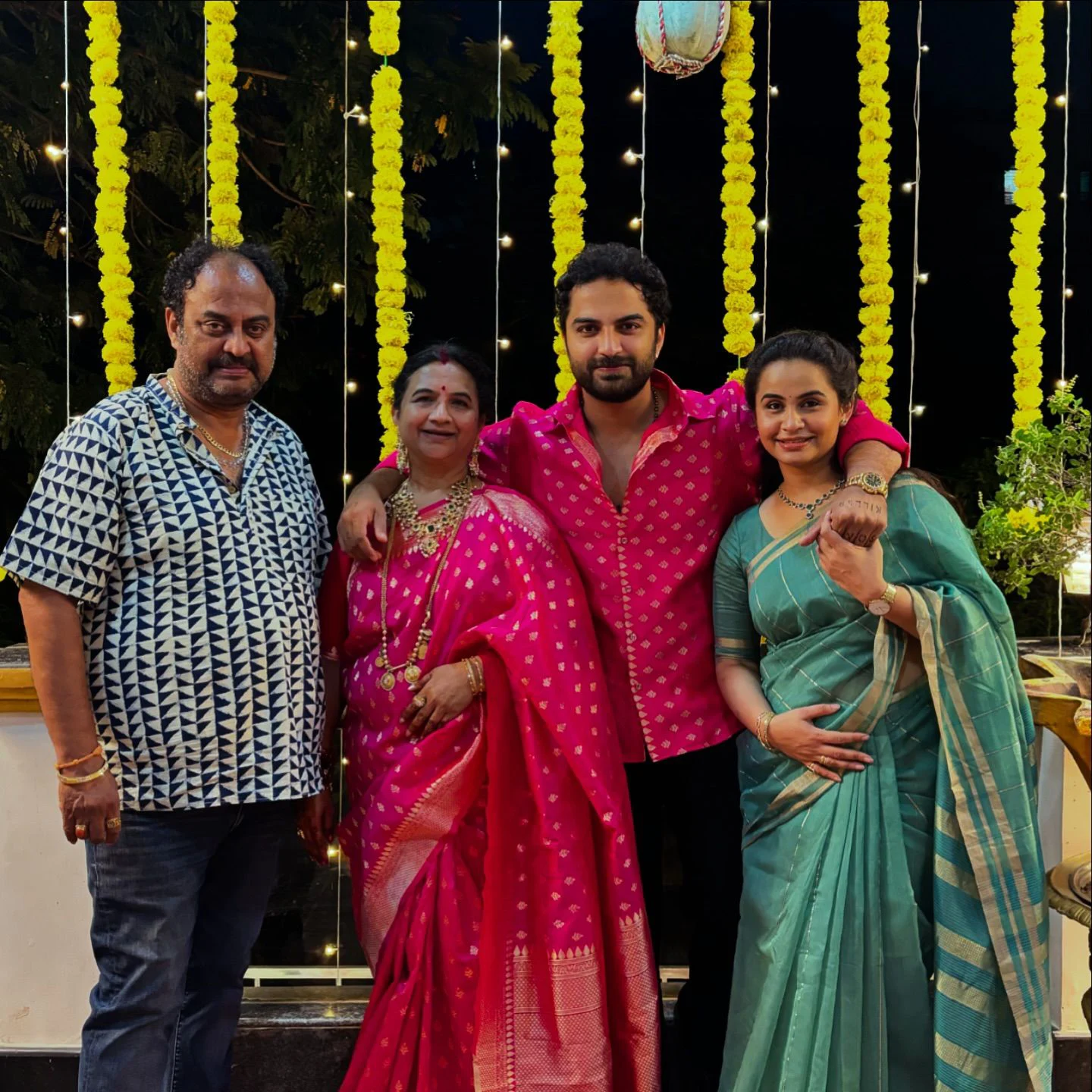 Vishwak Sen Diwali Celebrations with Family