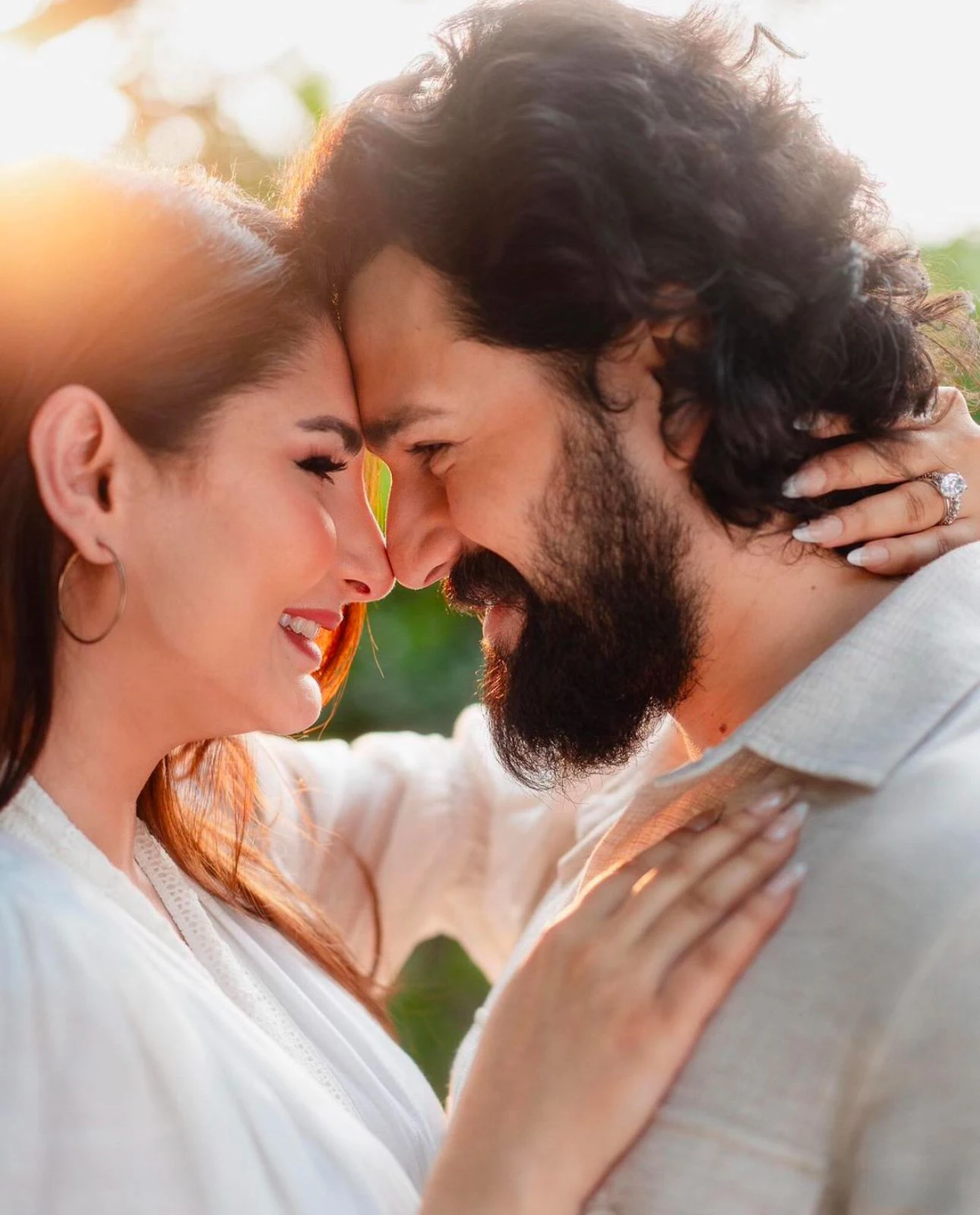 Akhil Akkineni Zainab Ravdjee Engagement Photos