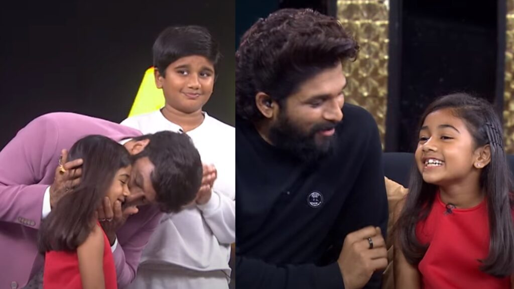 Allu Arha Tells Telugu Poem in Balakrishna Unstoppable Show Every One Shocked Watch Promo Here