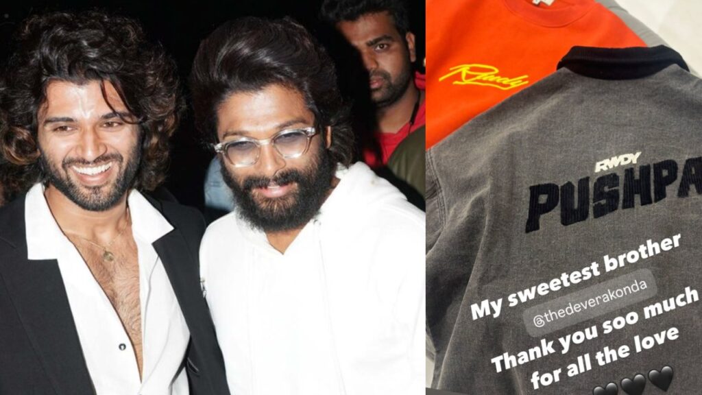 Vijay Deverakonda Sent Special Gift to Allu Arjun for Pushpa 2 Release