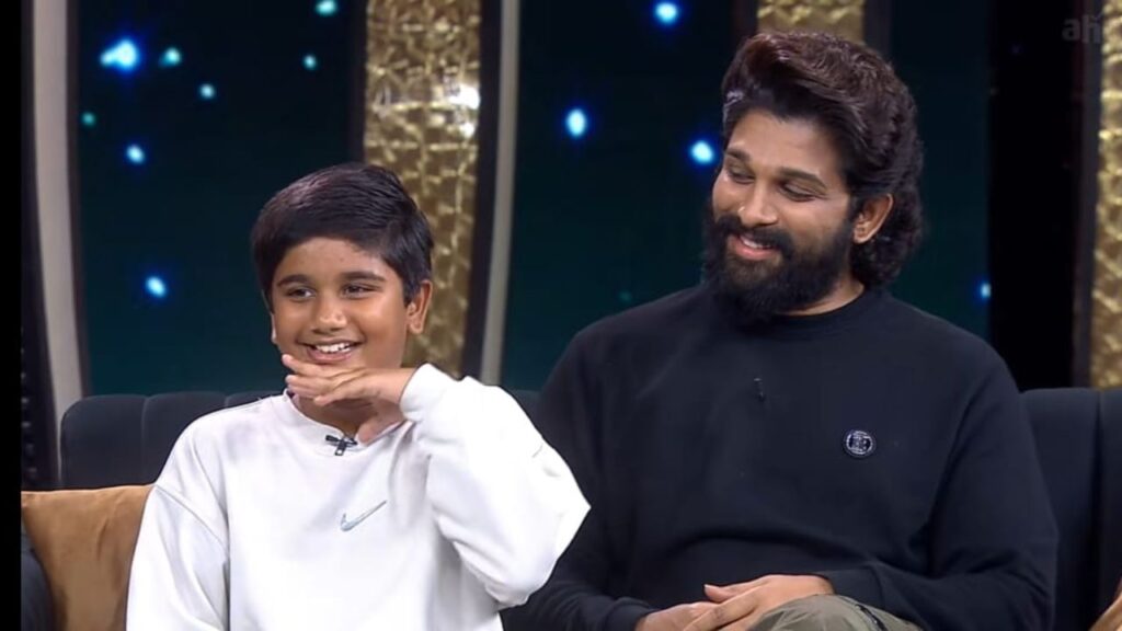 Allu Ayaan Reveals his Favourite Hero in Balakrishna Unstoppable Show