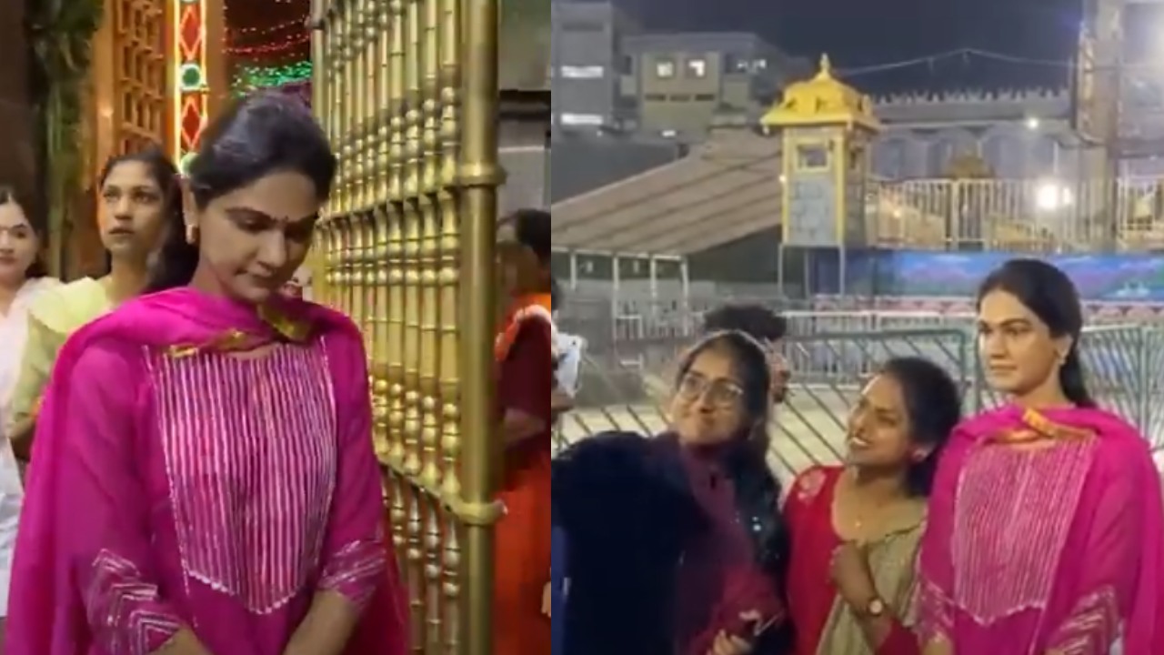Allu Sneha Reddy : తిరుమలలో అల్లు అర్జున్ భార్య స్నేహరెడ్డి.. ఫోటోల కోసం ఎగబడ్డ జనాలు.. వీడియో వైరల్.. Allu Sneha Reddy : తిరుమలలో అల్లు అర్జున్ భార్య స్నేహరెడ్డి.. ఫోటోల కోసం ఎగబడ్డ జనాలు.. వీడియో వైరల్..