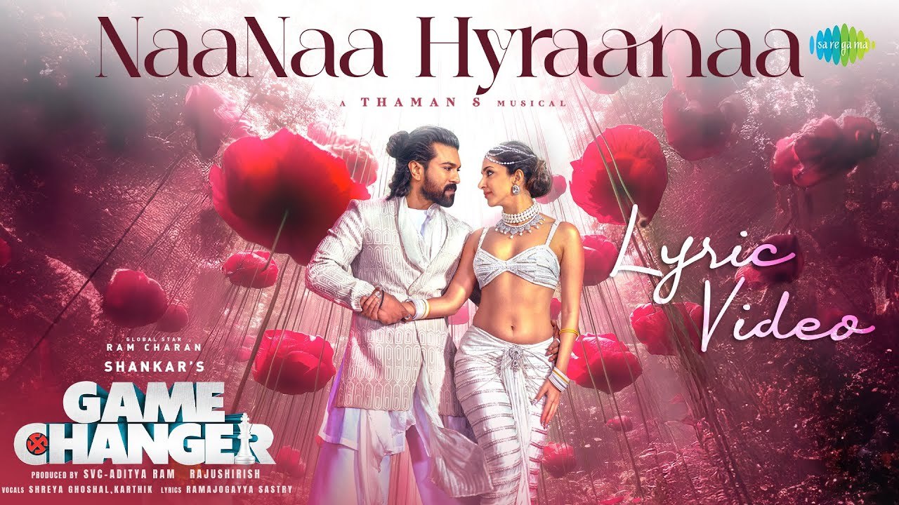 Game Changer Song : ‘గేమ్ ఛేంజర్’ మూడో సాంగ్ వచ్చేసింది.. ‘నానా హైరానా..’ మెలోడీ పాట అదిరిందిగా.. Game Changer Song : ‘గేమ్ ఛేంజర్’ మూడో సాంగ్ వచ్చేసింది.. ‘నానా హైరానా..’ మెలోడీ పాట అదిరిందిగా..
