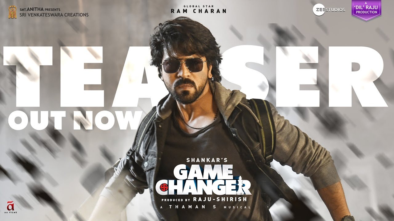 Game Changer Teaser : ‘గేమ్ ఛేంజర్’ టీజర్ వచ్చేసింది.. రామ్ చరణ్ అదరగొట్టాడుగా.. లుక్స్ మాత్రం వేరే లెవల్.. Game Changer Teaser : ‘గేమ్ ఛేంజర్’ టీజర్ వచ్చేసింది.. రామ్ చరణ్ అదరగొట్టాడుగా.. లుక్స్ మాత్రం వేరే లెవల్..