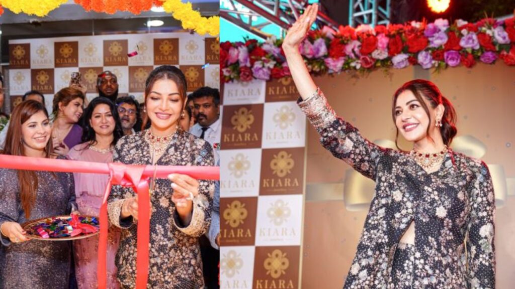Kajal Aggarwal participated in Kaira Jewellers Opening Event in Dubai