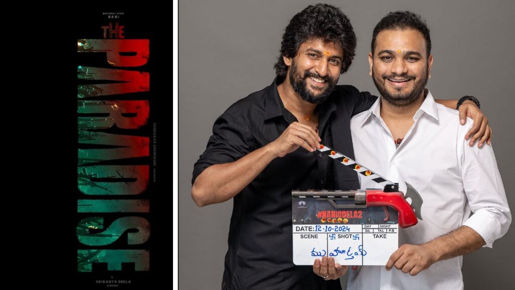 Nani started Paradise with Dussehra director
