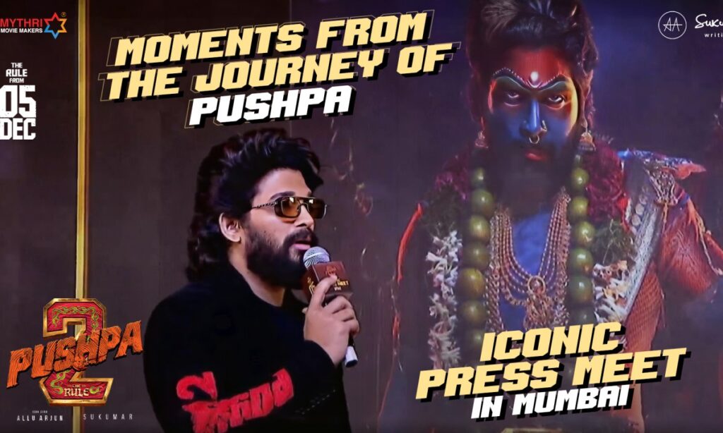 Allu Arjun Reminds Pushpa Five Years Journey in Mumbai Event