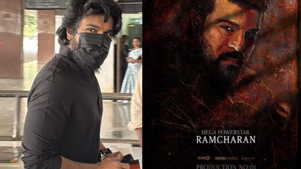 Ram Charan went to Mysore for RC 16 Movie Shoot Airport Visuals goes Viral