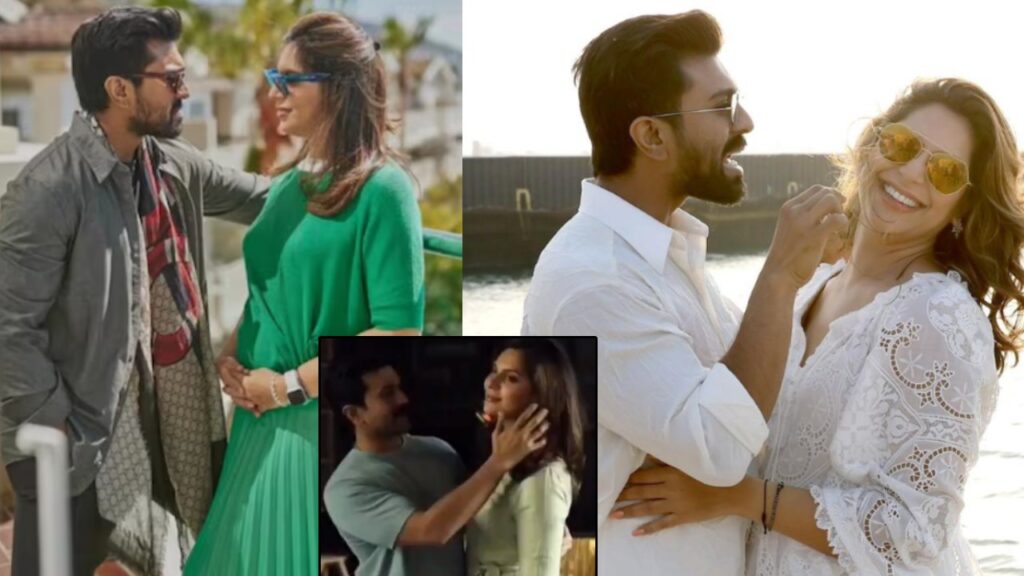 Ram Charan Upasana Cute Video edit with Game Changer Song Video goes Viral