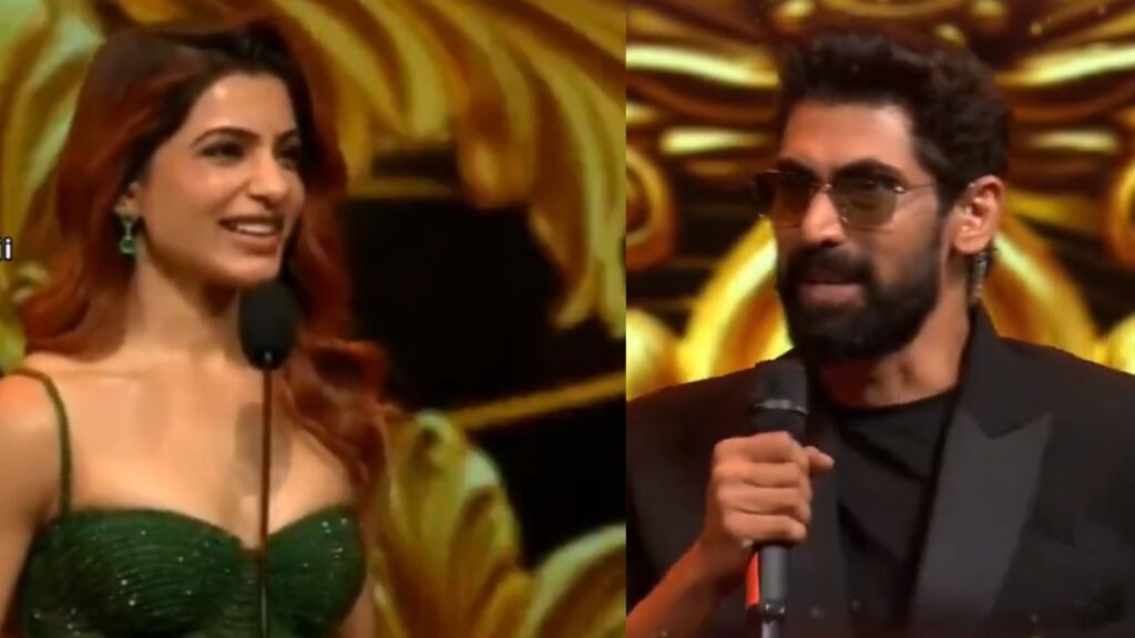 Rana and Samantha Counter each other in IIFA Event