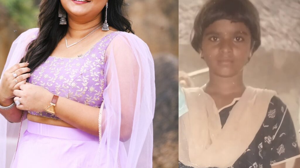 Nagarjuna Shows Lady Comedian Bigg Boss Contestant Childhood Photo it goes Viral
