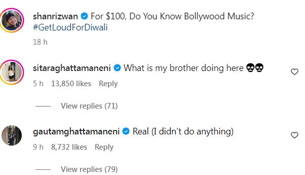 Gautam Ghattamaneni roaming in New York Roads Sitara Comment goes Viral 