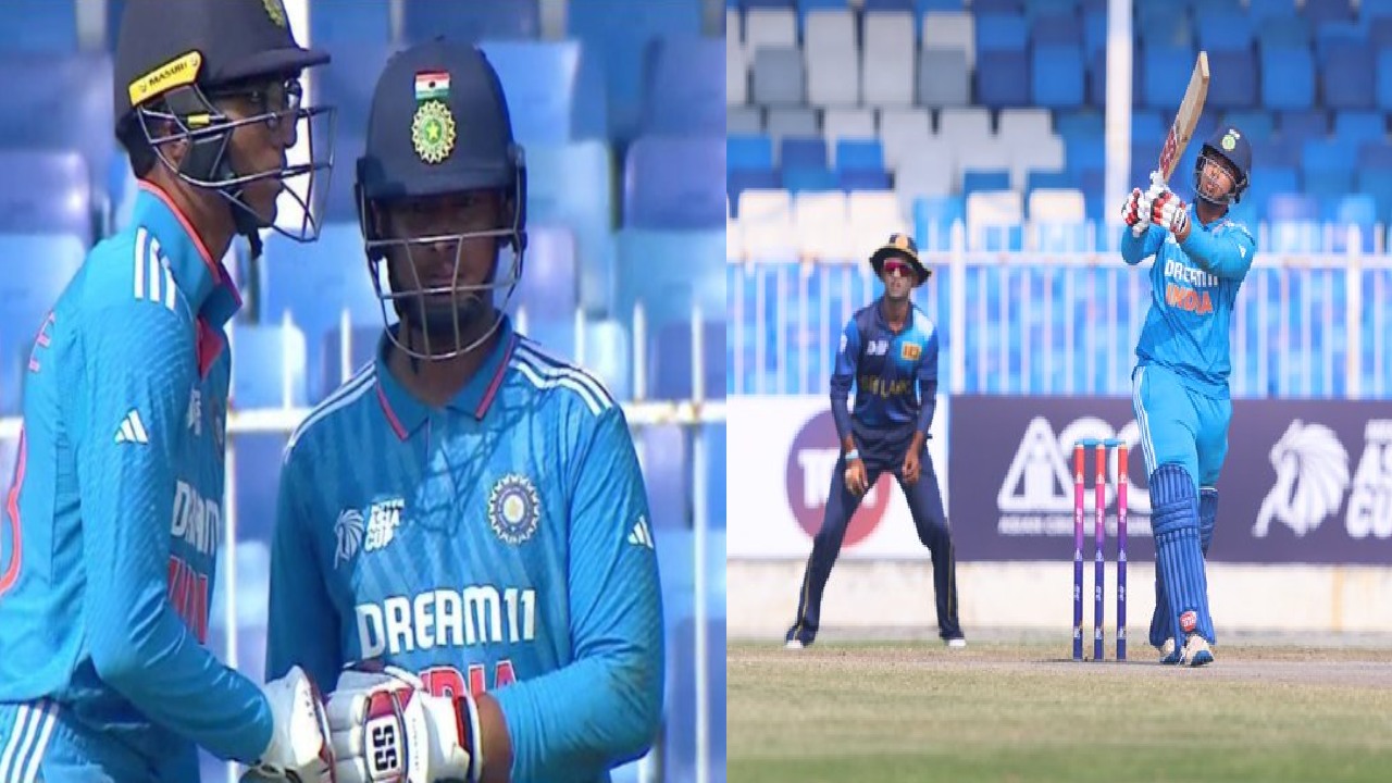 ACC U19 Asia Cup 2024 : దంచికొట్టిన 13 ఏళ్ల వైభవ్ సూర్యవంశీ.. అండర్-19 ఆసియా కప్ ఫైనల్కు భారత్.. ACC U19 Asia Cup 2024 : దంచికొట్టిన 13 ఏళ్ల వైభవ్ సూర్యవంశీ.. అండర్-19 ఆసియా కప్ ఫైనల్కు భారత్..