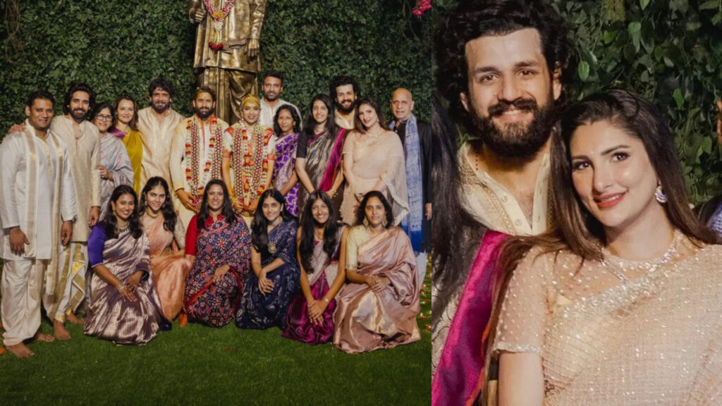 Akkineni younger daughter in law Zainab as a special attraction at Chaitanya and Shobhita wedding