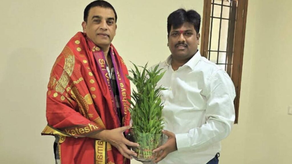 Akkala Sudhakar with Dil Raju