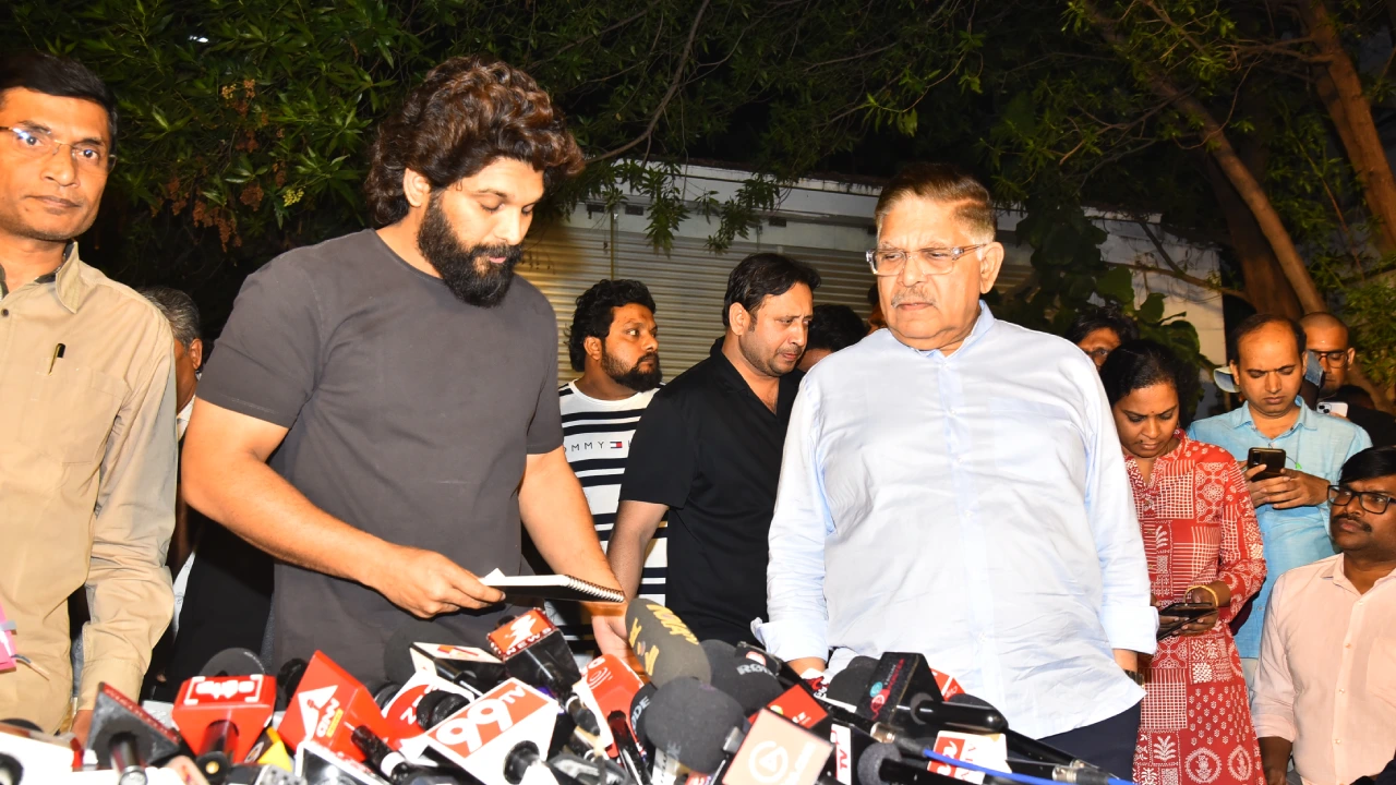 Allu Arjun Press Meet