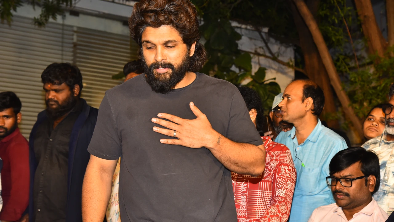 Allu Arjun Press Meet
