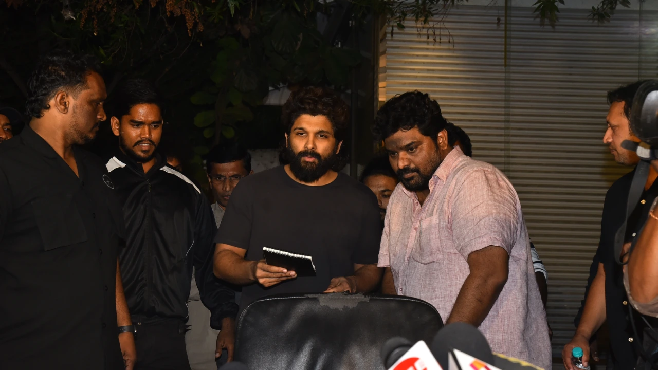 Allu Arjun Press Meet