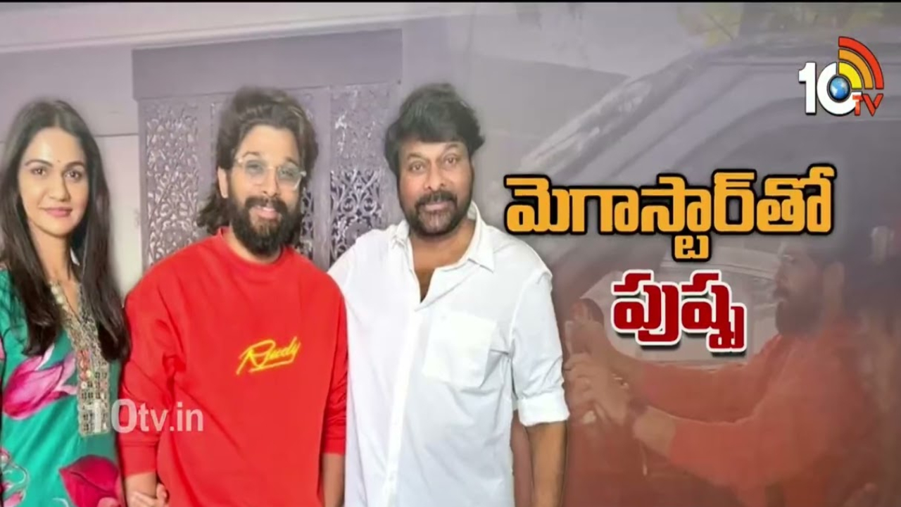 Allu Arjun : చిరంజీవిని కలిసిన అల్లుఅర్జున్